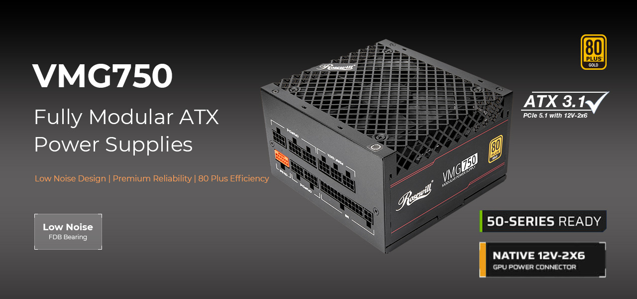 Rosewill VMG 750W Power Supply