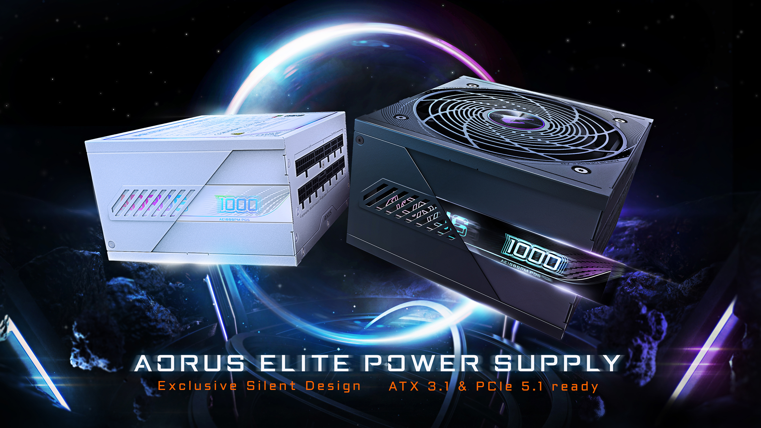 GIGABYTE AE1000PM PG5 ICE Fully Modular Power Supply