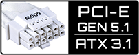 GIGABYTE AE1000PM PG5 ICE Fully Modular Power Supply