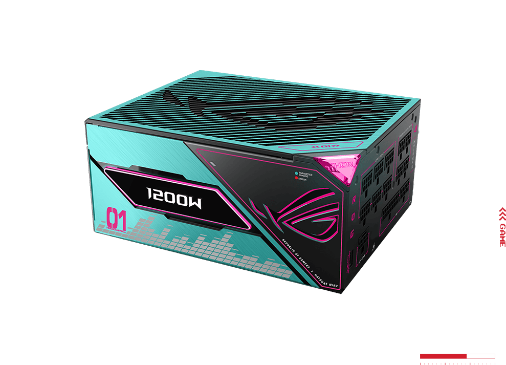 ASUS ROG Thor 1200W Platinum III Hatsune Miku Edition (80 PLUS Platinum Certified Power Supply