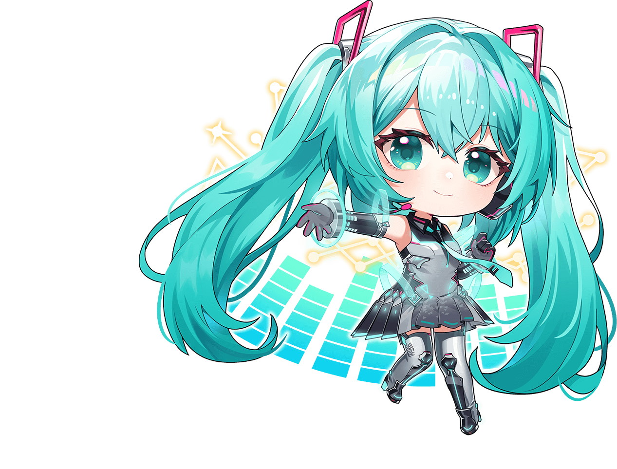 ASUS ROG Thor 1200W Platinum III Hatsune Miku Edition (80 PLUS Platinum Certified Power Supply