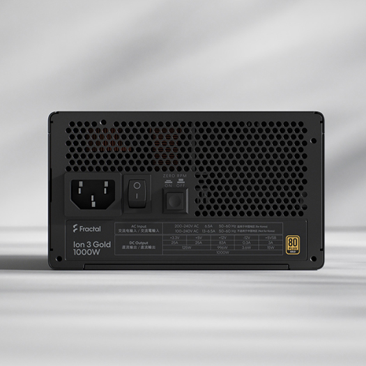 Fractal Design Ion 3 Gold 1000W Fully Modular White Power Supply