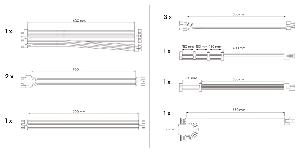 Fractal Design Ion 3 Gold 850W Fully Modular Power Supply