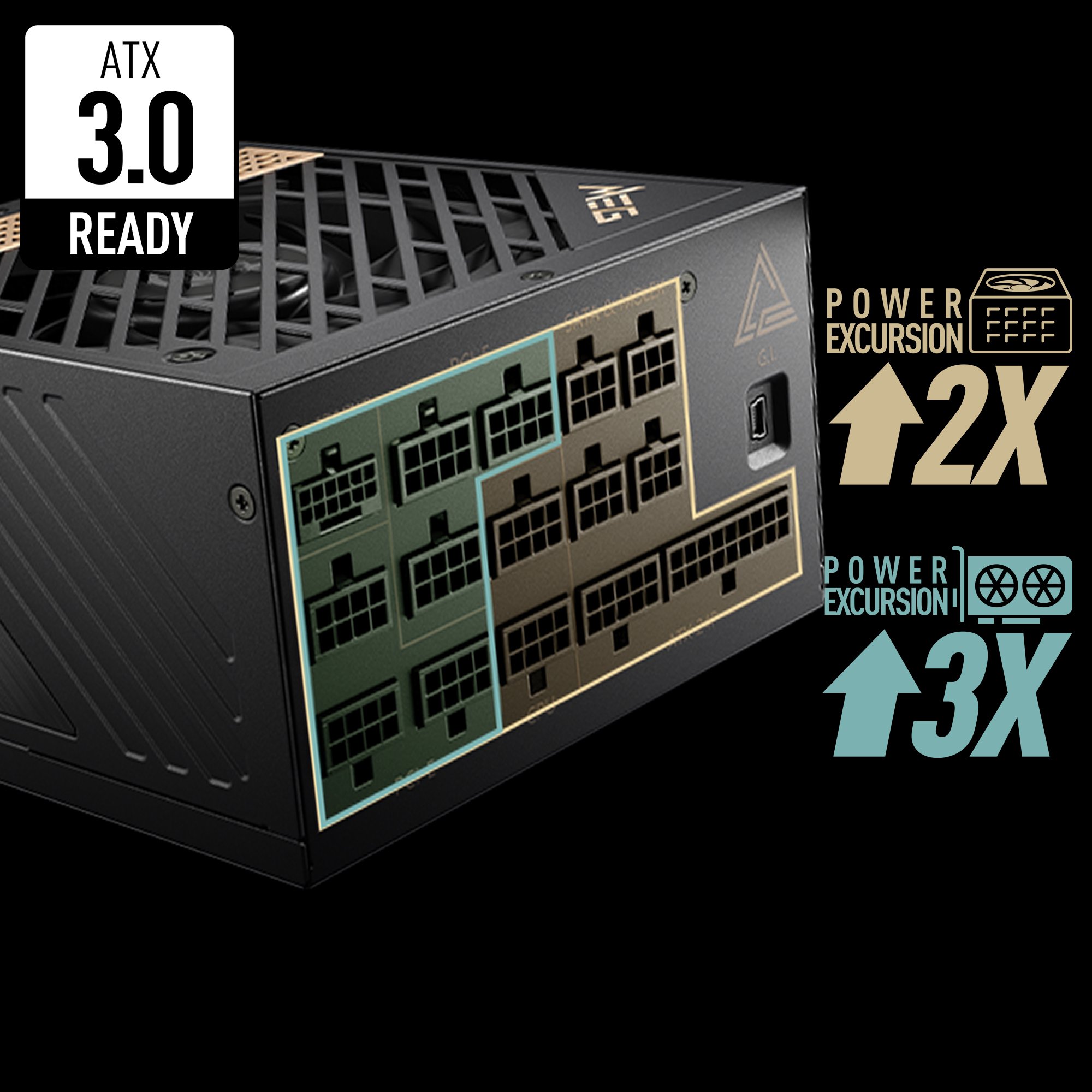MSI présente la MEG Ai1300P : première alimentation ATX 3.0 avec connecteur  600 W PCIe 5