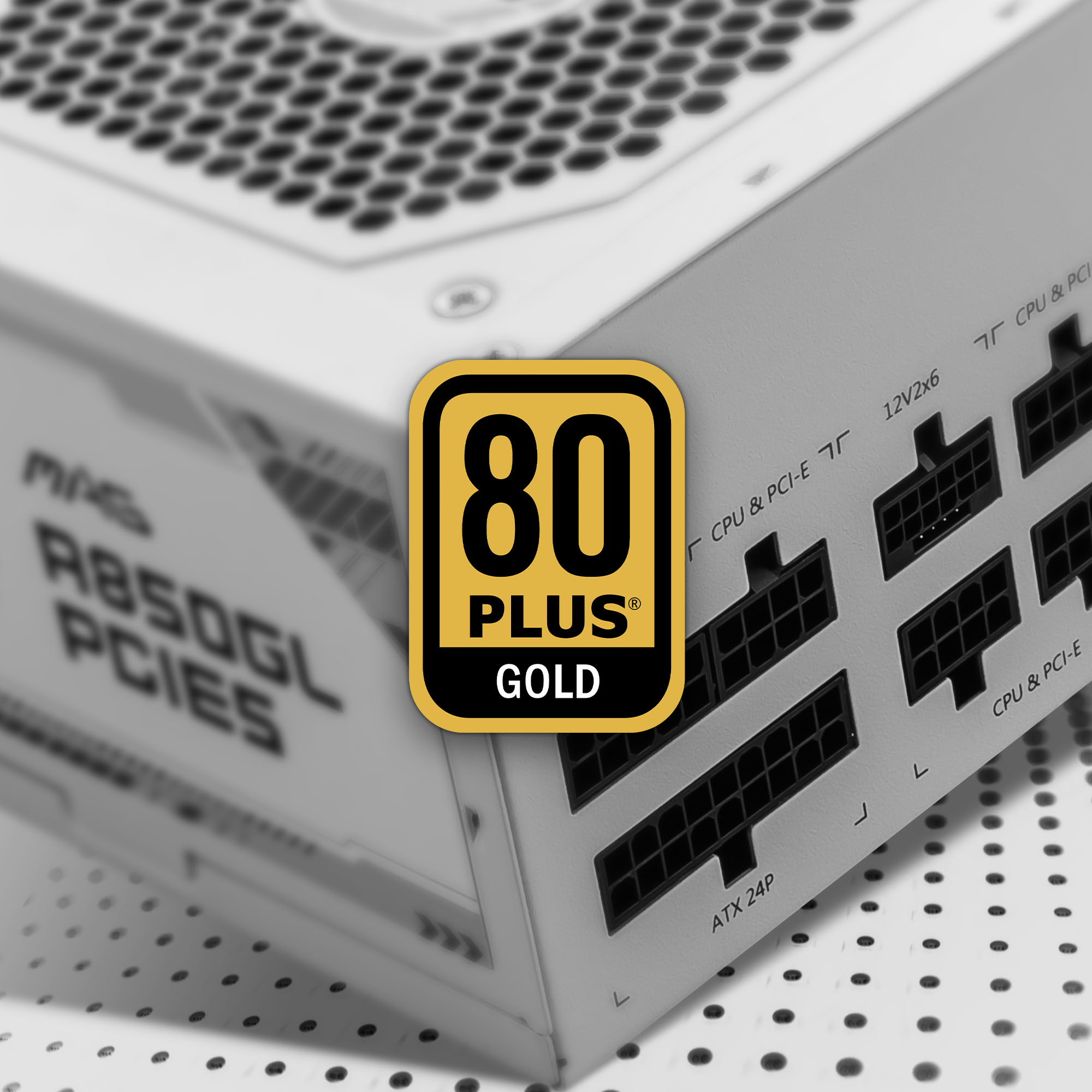 MSI MAG A850GL PCIE5 WHITE Power Supply