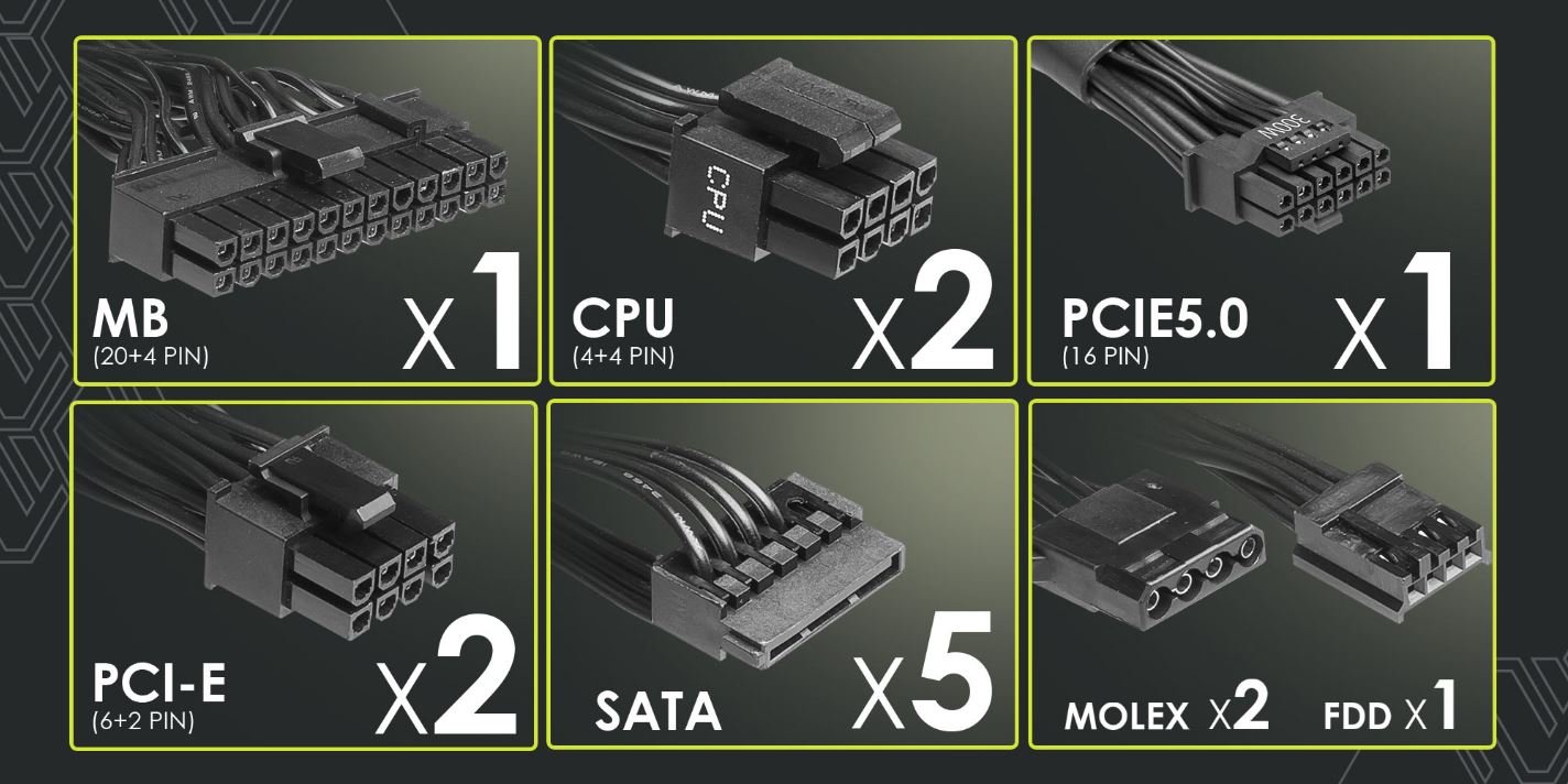 MSI MAG A750BN PCIE5 750W Power Supply