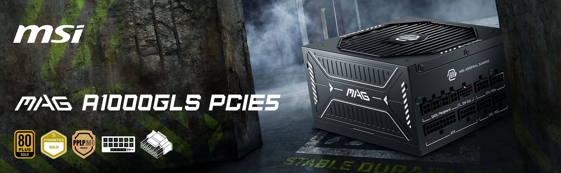 MAG A1000GL PCIE5 Power Supply