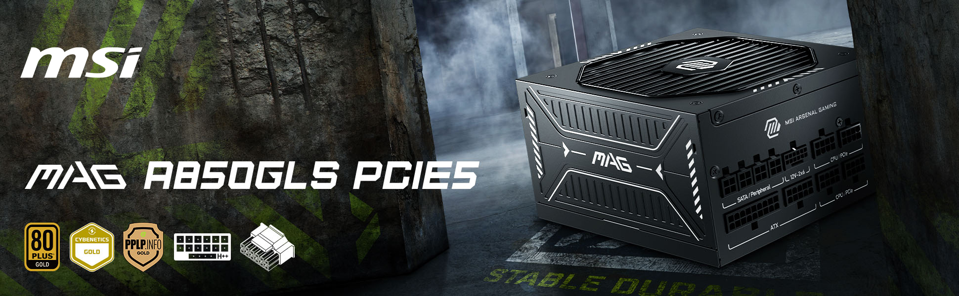 MAG A850GLS PCIE5 Power Supply