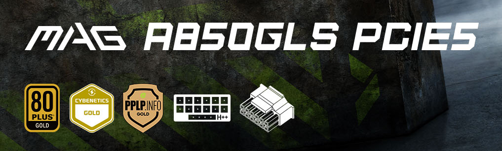 MAG A850GLS PCIE5 Power Supply