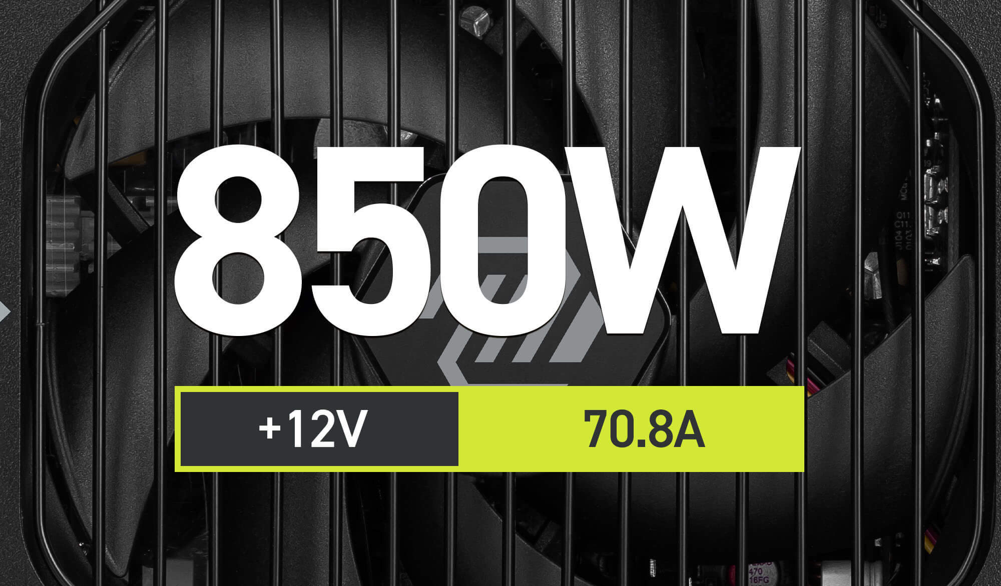 MAG A850GLS PCIE5 Power Supply