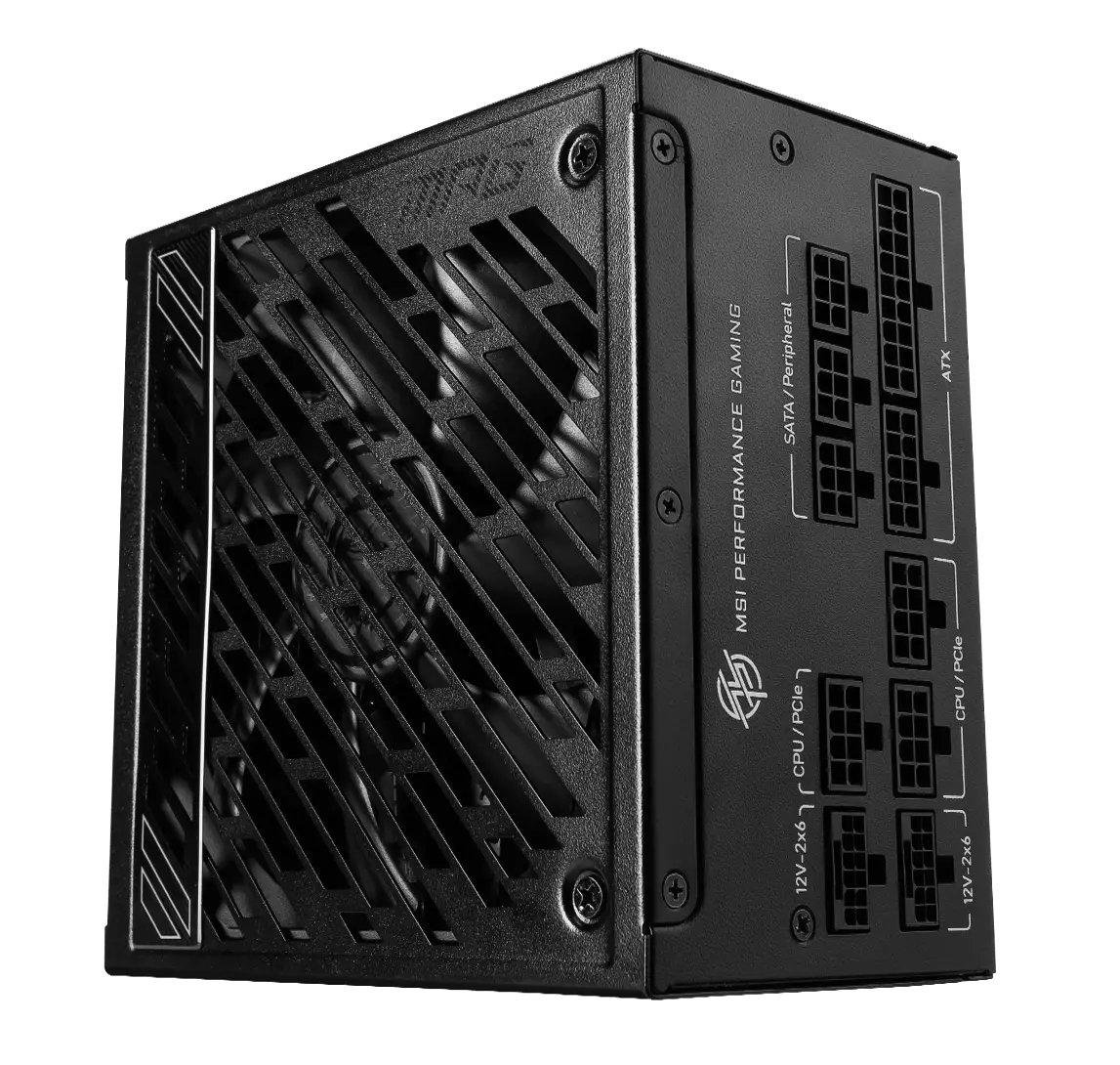 MSI MPG A1250GS PCIE5 II Power Supply