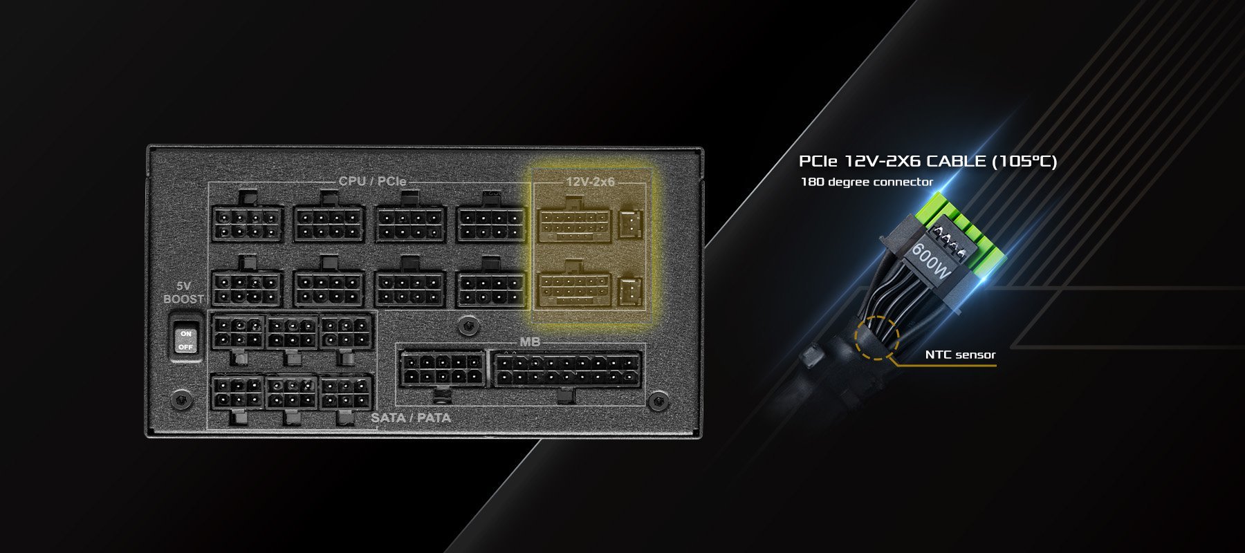 ASrock TC-1650T Power Supply