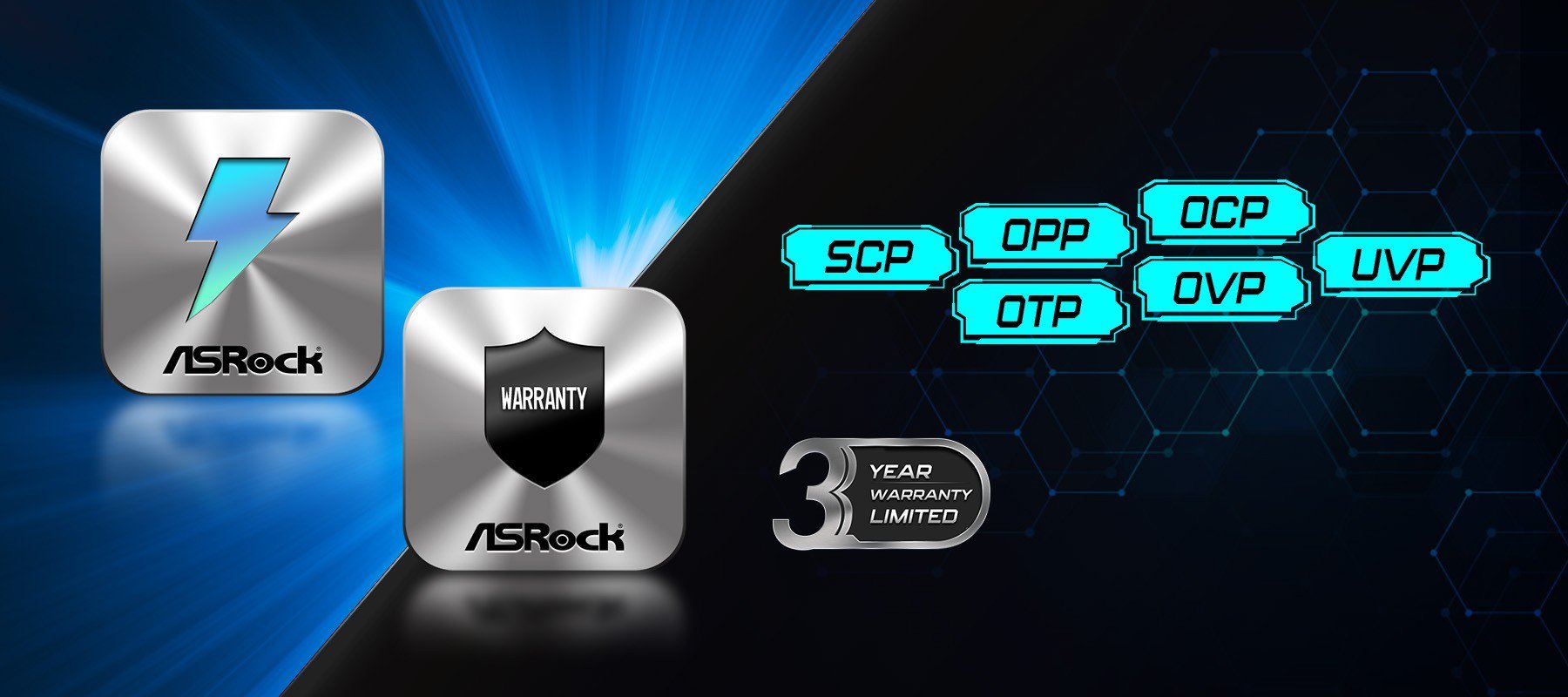 ASRock PRO Series PRO-650G 650W Power Supply