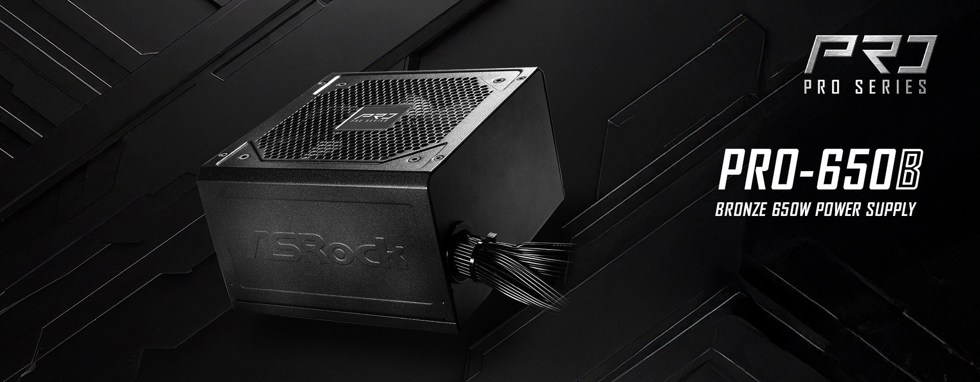 ASRock PRO Series PRO-650B 650W Power Supply