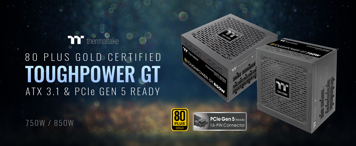 Thermaltake Toughpower GT 750W ATX 3.1 Standard Power Supply