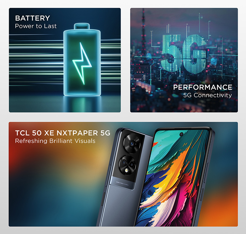 TCL 50 XE NXTPAPER 5G Unlocked Cell phone