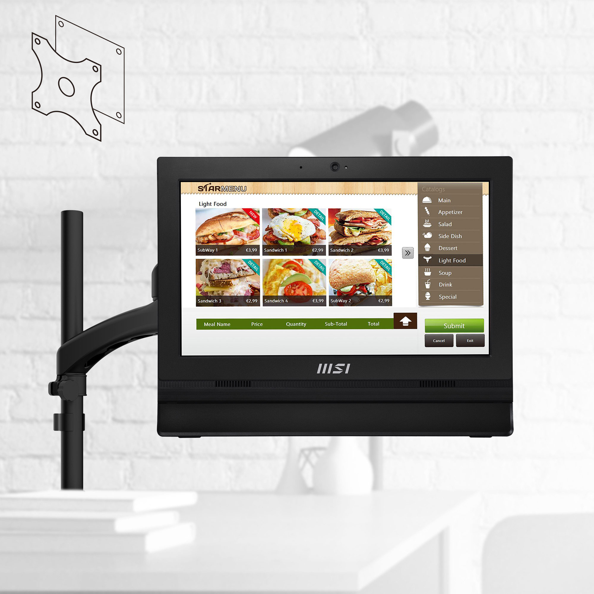 MSI PRO AP162T All-in-One Computer