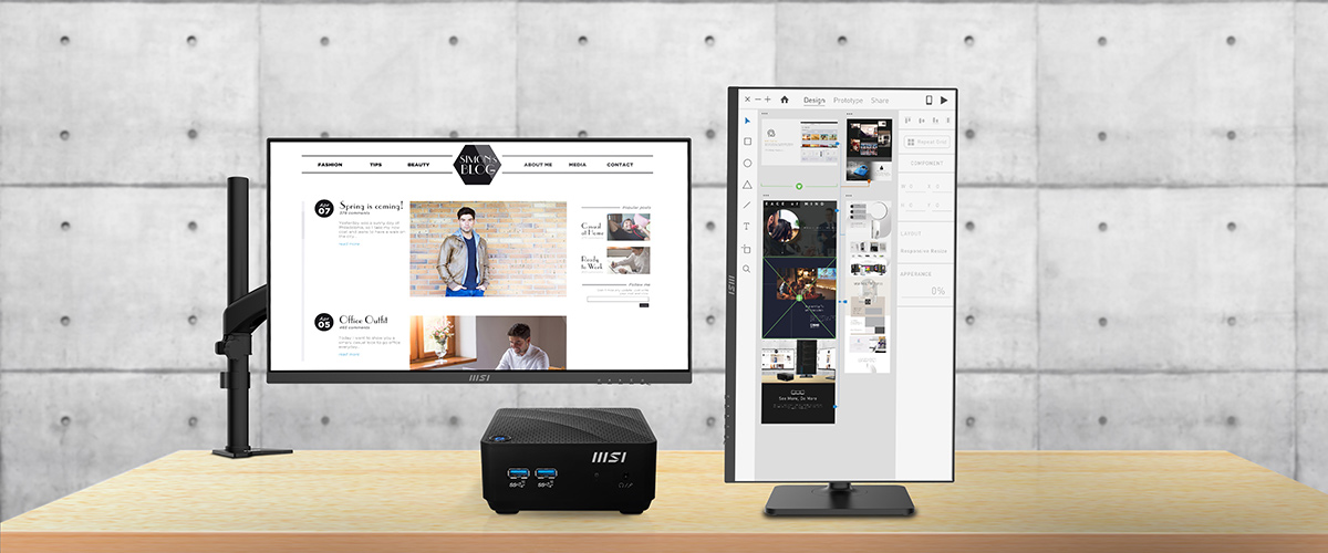 MSI Cubi N Business Desktop