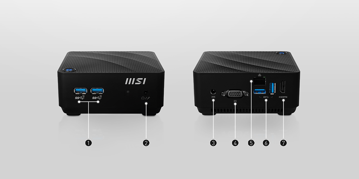 MSI Cubi N Business Desktop