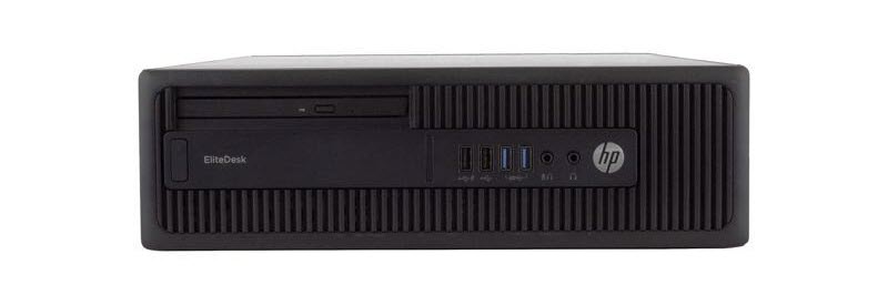 HP Desktop Computer 800 G2-SFF Intel Core i5 6th Gen 6500 (3.20GHz) 8GB DDR4 256 GB SSD Windows 10 Pro 64-bit