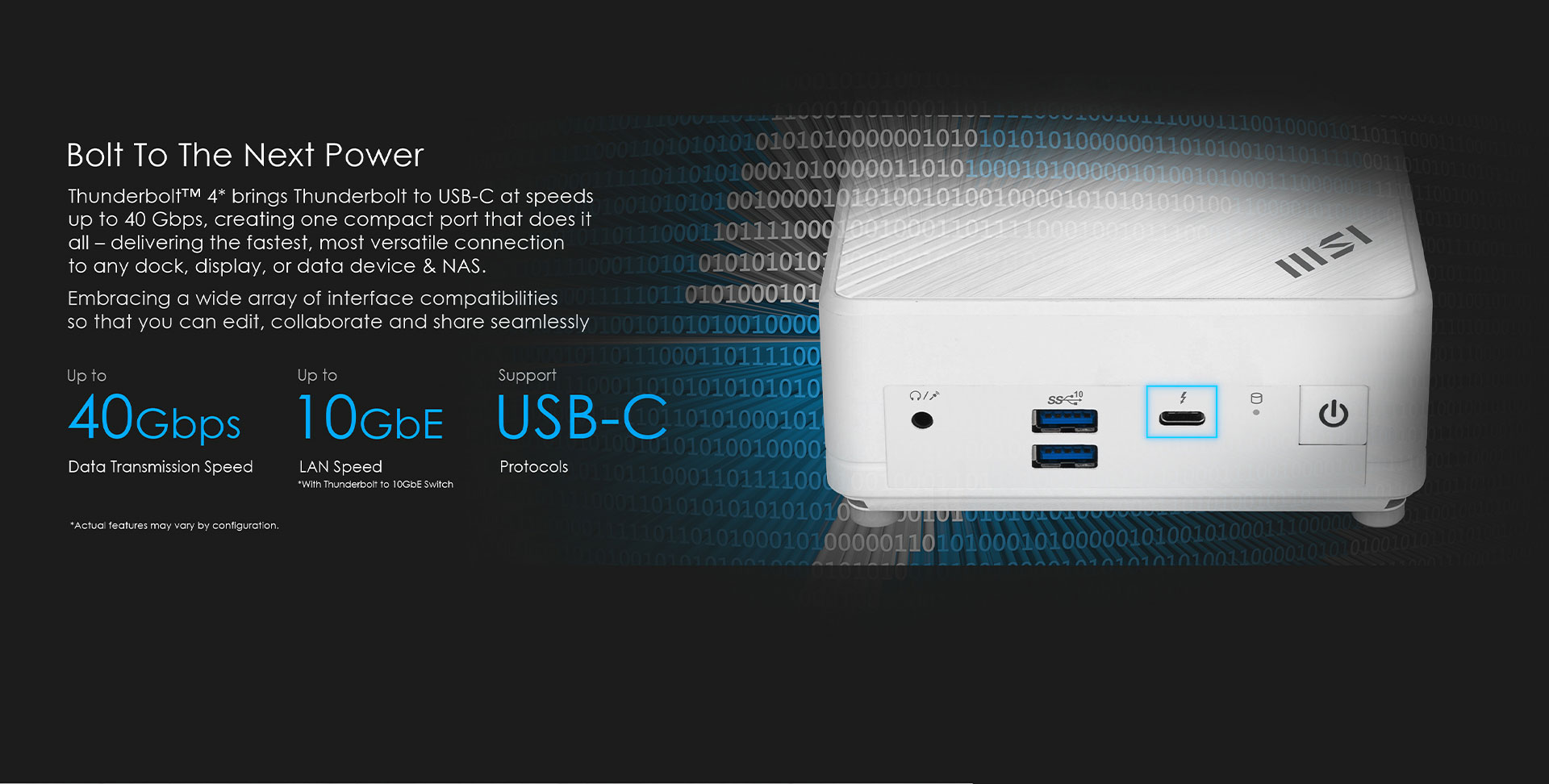 MSI Cubi 5 12M Desktop Computer