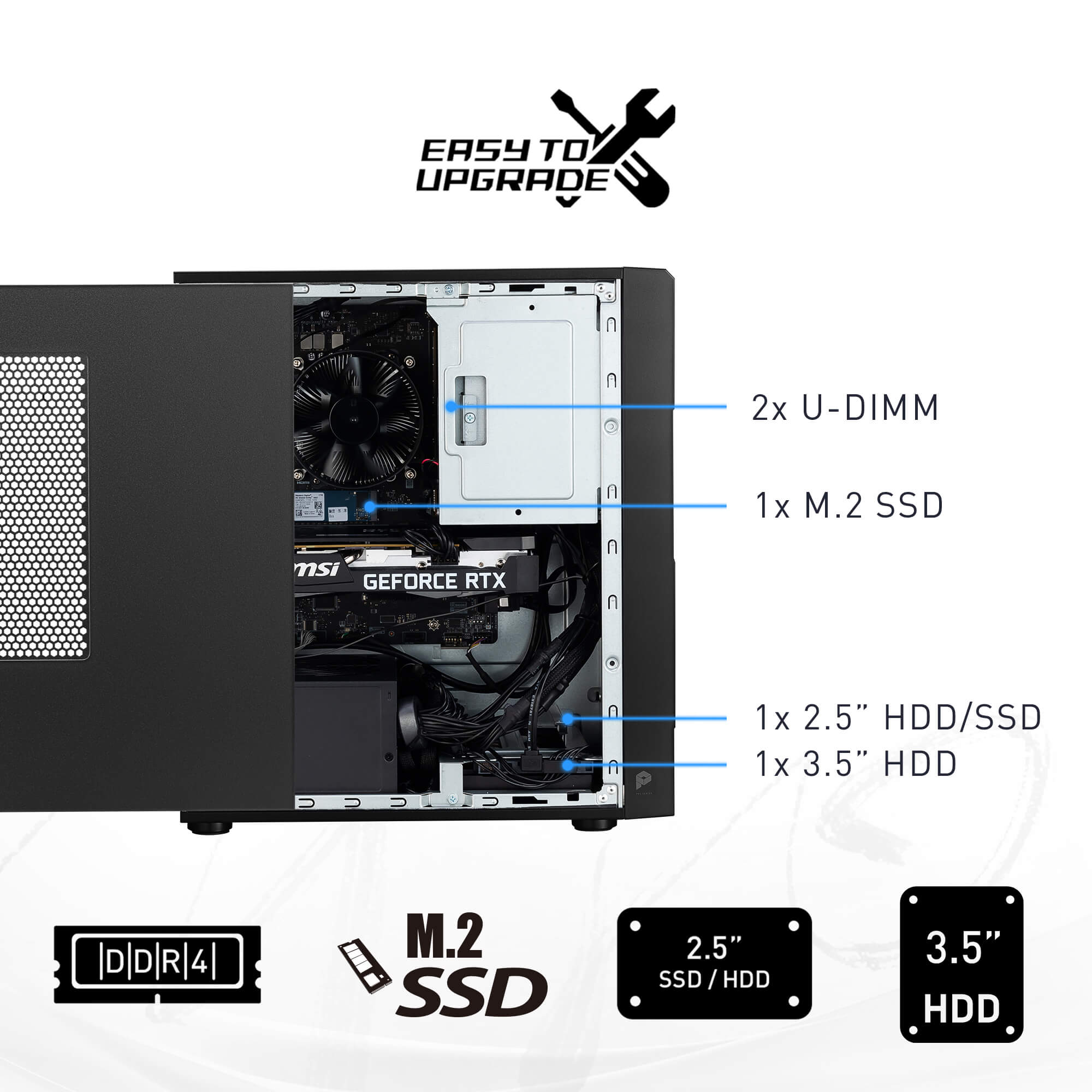 MSI PRO DP180 13th Desktop Computer
