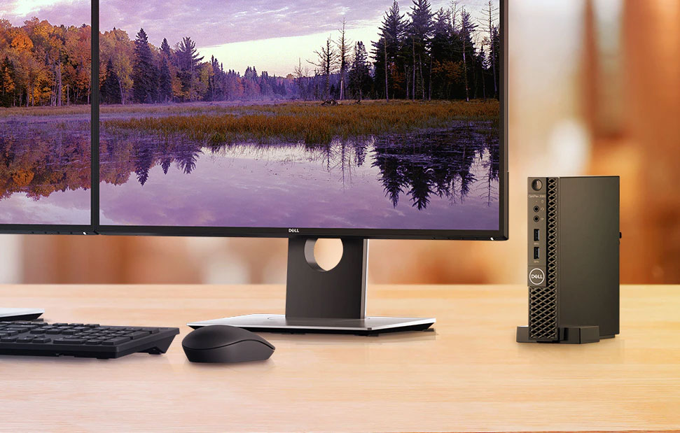 Refurbished: Dell OptiPlex 7060 Micro Desktop Intel Core i5-8500T 