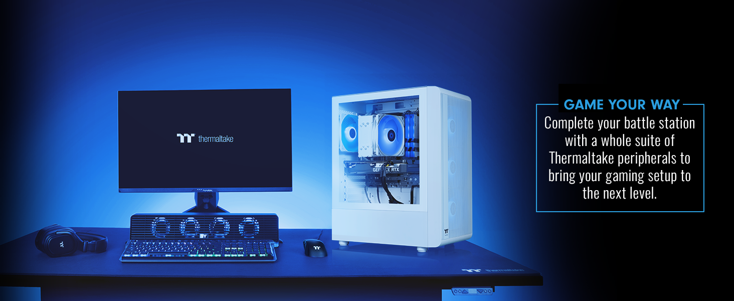 Thermaltake LCGS Quartz i350 R4 Gaming Desktop