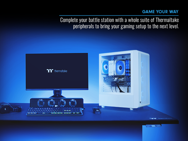 Thermaltake LCGS Quartz i350 R4 Gaming Desktop