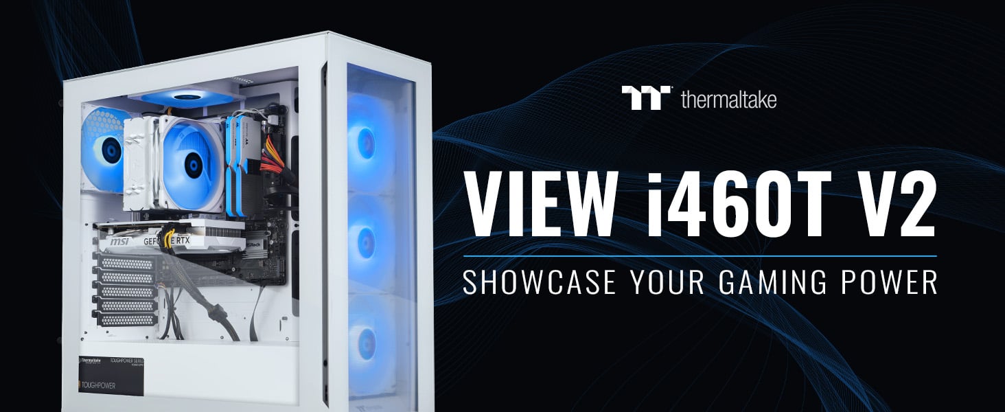 Thermaltake LCGS View i460T Gaming Desktop