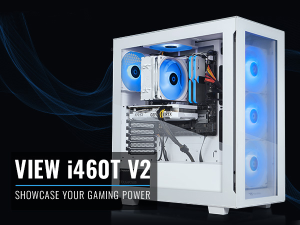 Thermaltake LCGS View i460T Gaming Desktop