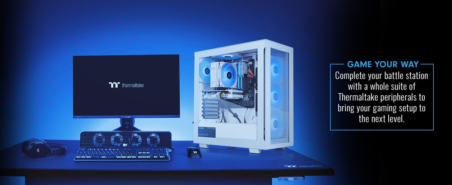 Thermaltake LCGS View i460T Gaming Desktop