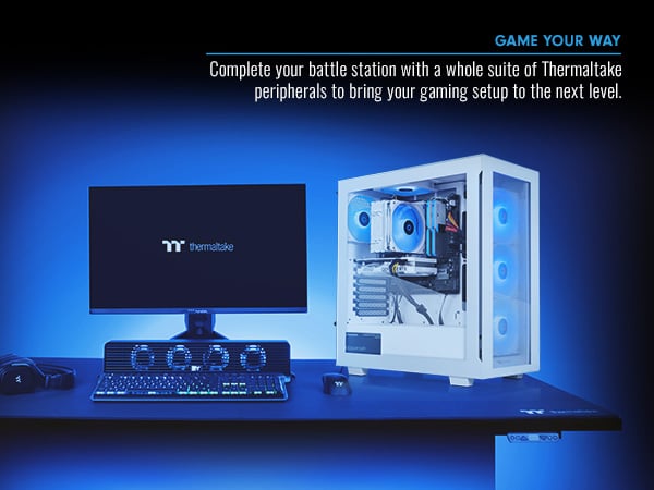 Thermaltake LCGS View i460T Gaming Desktop