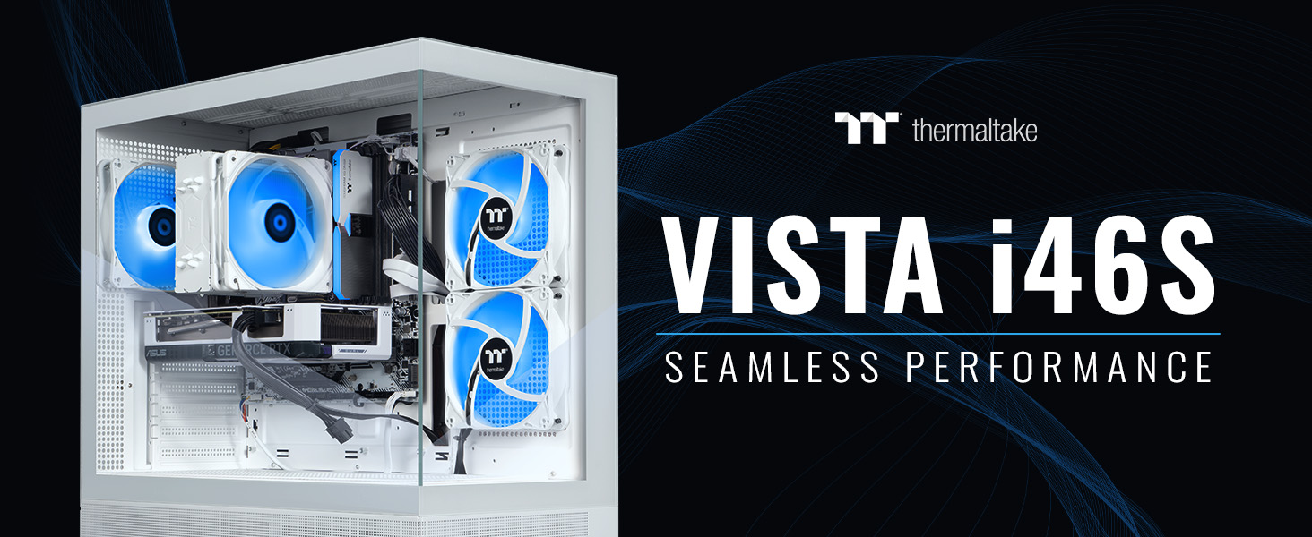 Thermaltake LCGS Vista i46S Gaming Desktop
