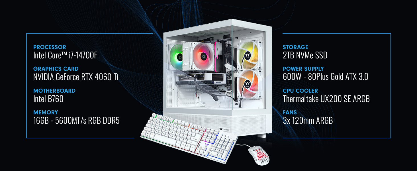 Thermaltake LCGS Vista i46TS Gaming Desktop