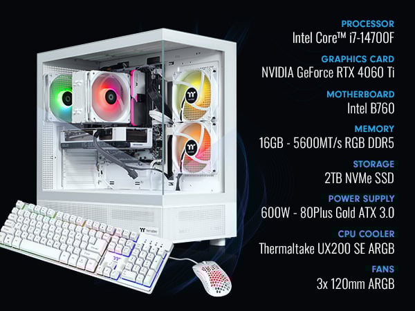 Thermaltake LCGS Vista i46TS Gaming Desktop