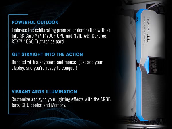 Thermaltake LCGS Vista i46TS Gaming Desktop