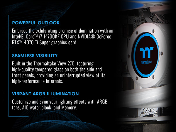 Thermaltake LCGS Vista i47TS Gaming Desktop