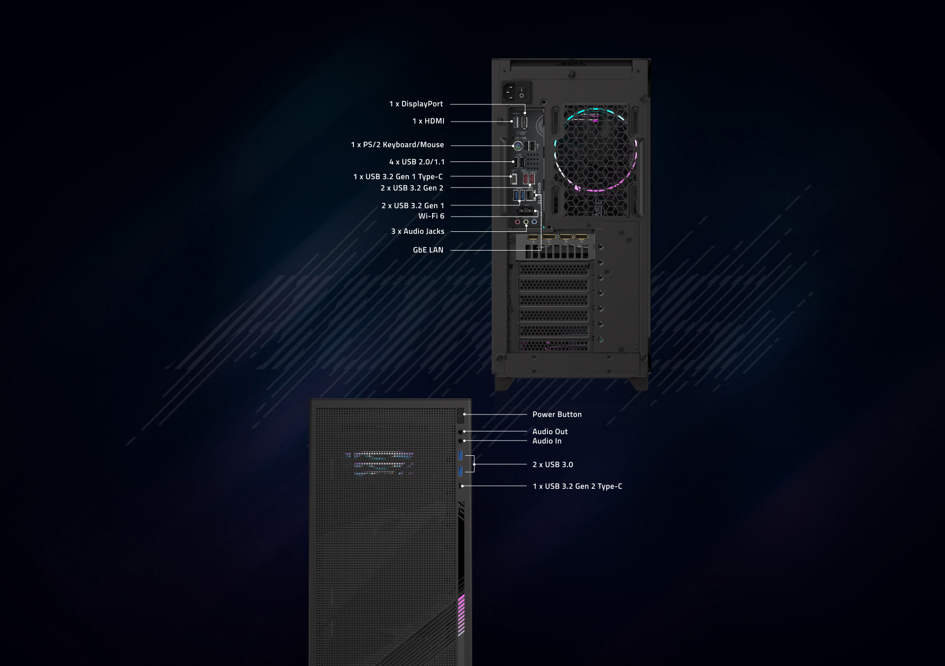 GIGABYTE AORUS PRIME 5 Gaming PC