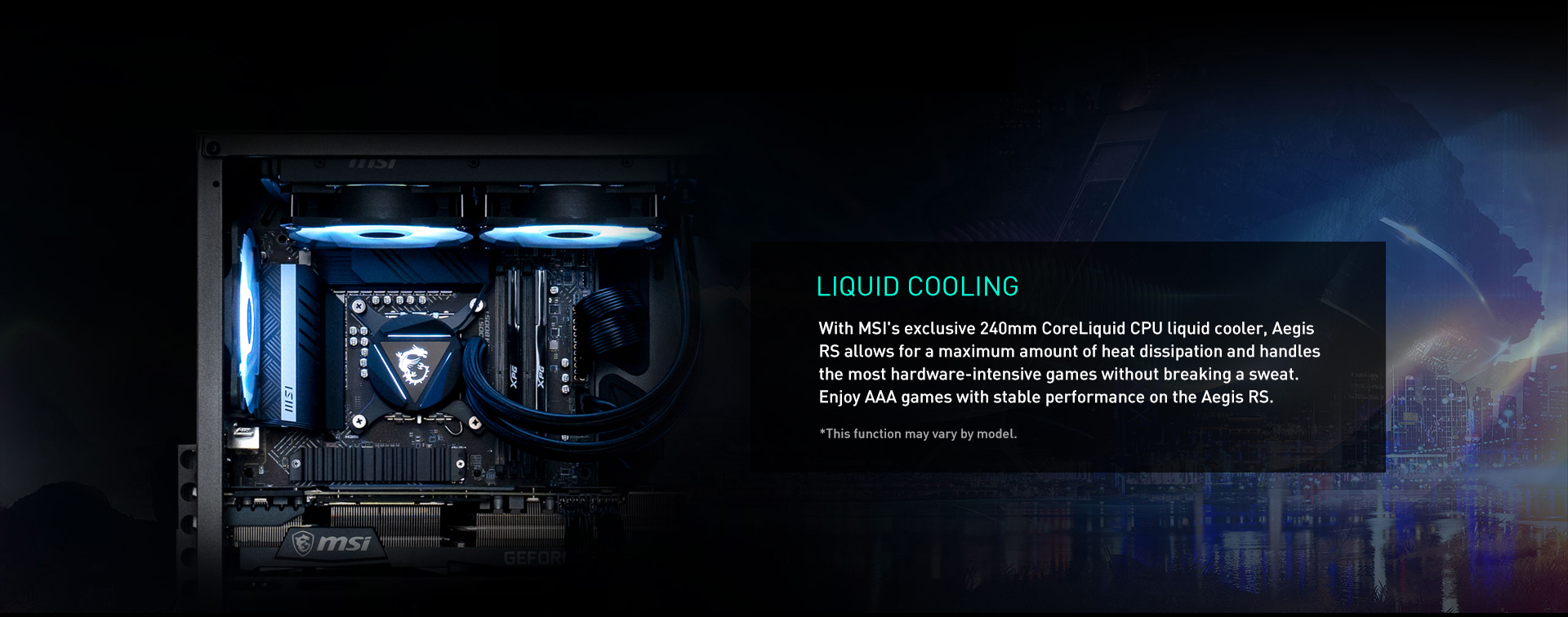 MSI Aegis RS Gaming Desktop