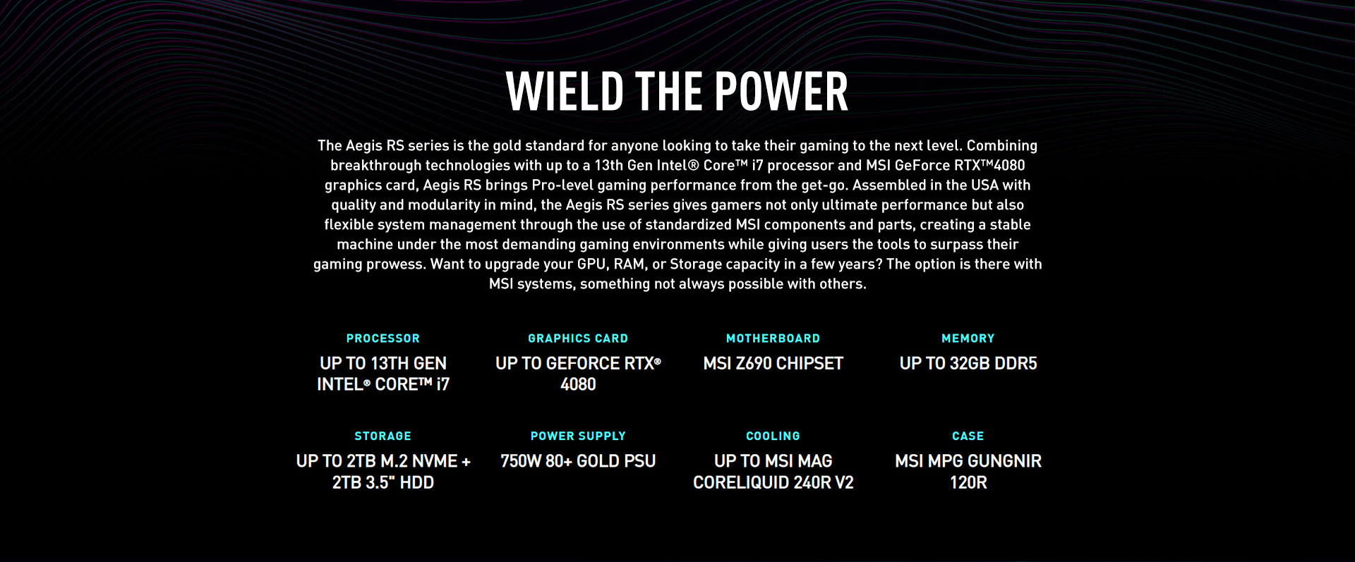 MSI Aegis RS Gaming Desktop 