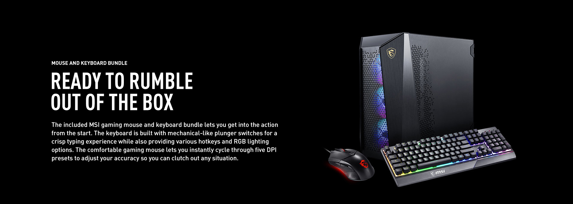 MSI Aegis RS Gaming Desktop 