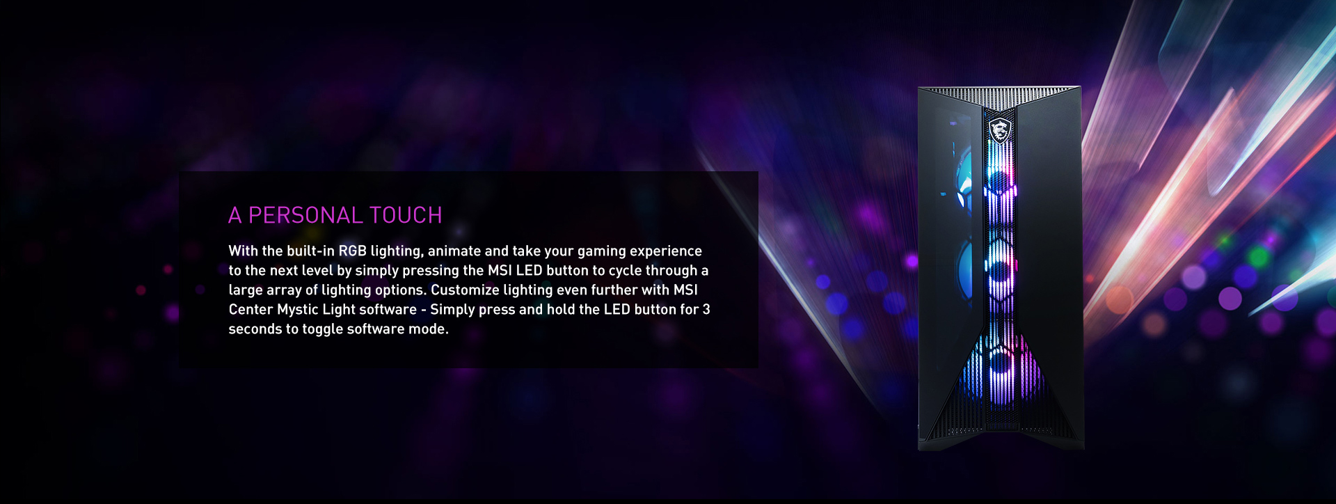 MSI Aegis RS Gaming Desktop 