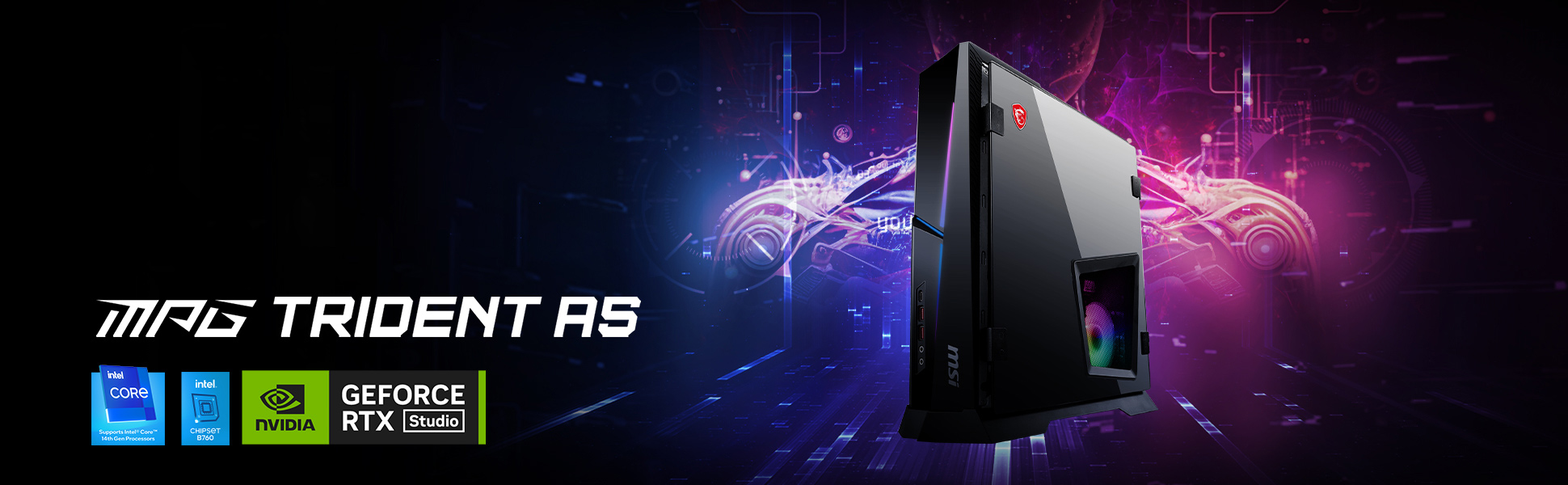 MSI MPG Trident AS Gaming Desktop 