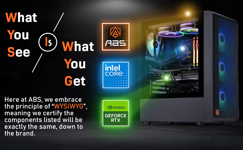 ABS Aeolian-M Aqua High Performance Gaming PC