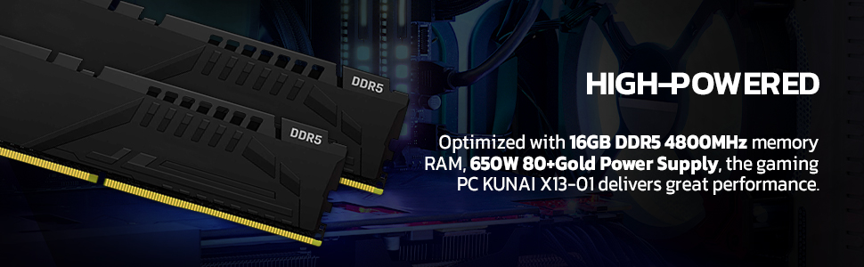 KUNAI X13-01 Gaming Desktop