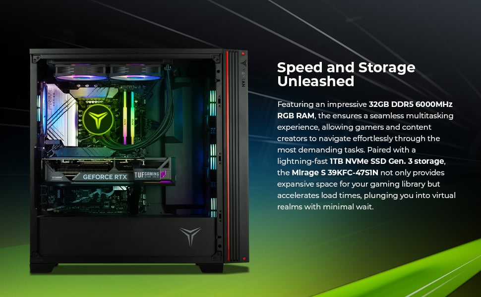 Yeyian Mirage S Gaming Desktop 