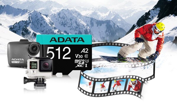 Adata 256GB Premier ONE microSDXC UHS-II / U3 Class 10 Memory Card with SD  Adapter, Speed Up to 275MB/s (AUSDX256GUII3CL10-CA1) 