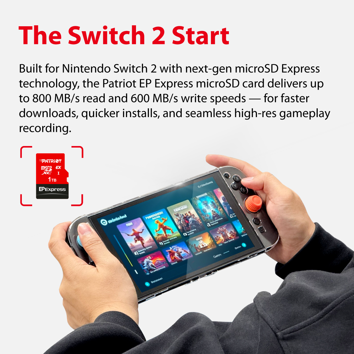 Patriot EP Series Express microSDXC Memory Card