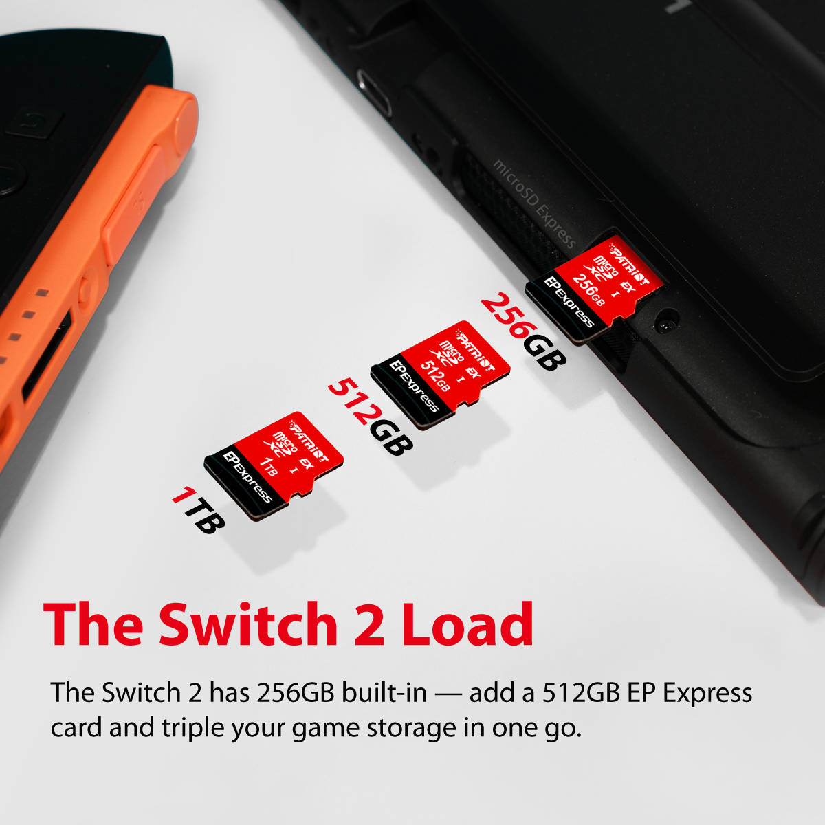 Patriot EP Series Express microSDXC Memory Card